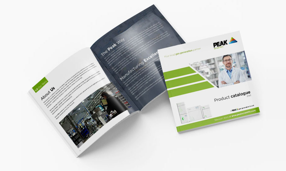 Peak Scientific Nitrogen and Hydrogen Generator Manufacturers Product Catalouge